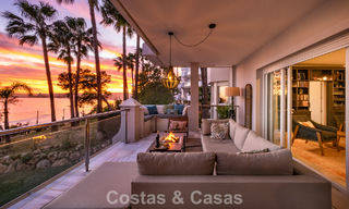 Appartement exclusif en première ligne de plage avec vue panoramique sur la mer à vendre dans le centre d’Estepona 795952 