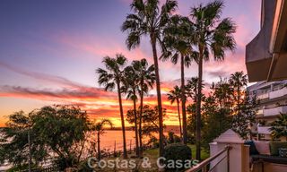 Appartement exclusif en première ligne de plage avec vue panoramique sur la mer à vendre dans le centre d’Estepona 795953 