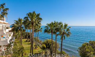 Appartement exclusif en première ligne de plage avec vue panoramique sur la mer à vendre dans le centre d’Estepona 795961 