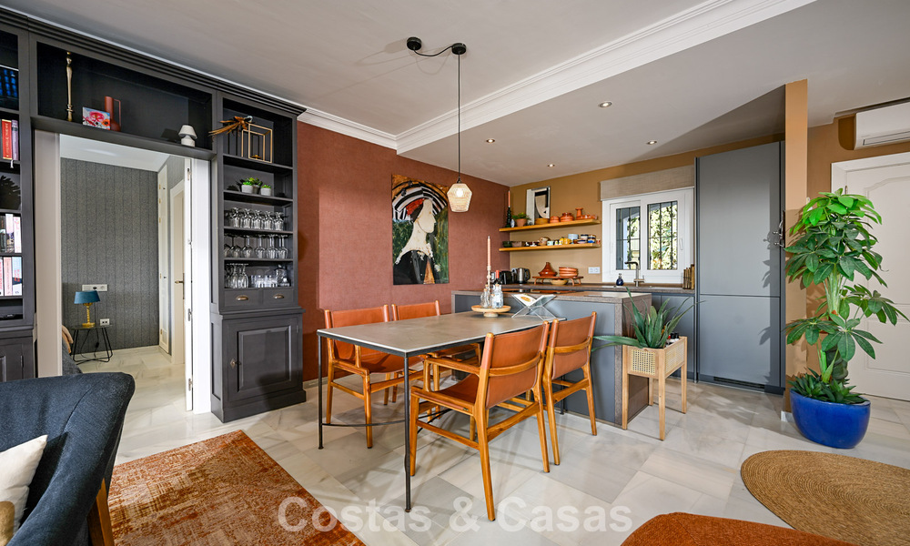 Appartement exclusif en première ligne de plage avec vue panoramique sur la mer à vendre dans le centre d’Estepona 795967