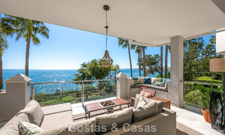 Appartement exclusif en première ligne de plage avec vue panoramique sur la mer à vendre dans le centre d’Estepona 795979 