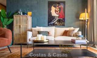 Appartement exclusif en première ligne de plage avec vue panoramique sur la mer à vendre dans le centre d’Estepona 795990 