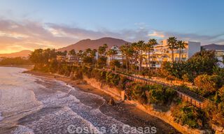 Appartement exclusif en première ligne de plage avec vue panoramique sur la mer à vendre dans le centre d’Estepona 795994 