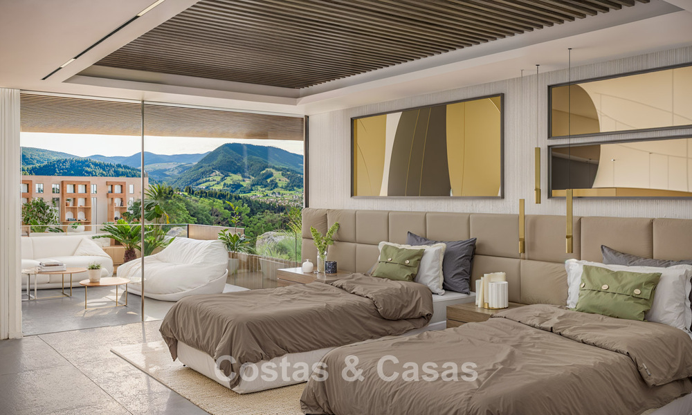 Appartements neufs innovants avec architecture avant-gardiste à vendre au centre d’Estepona 795915