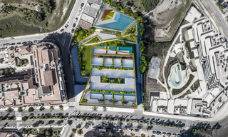 Appartements neufs innovants avec architecture avant-gardiste à vendre au centre d’Estepona 795918 