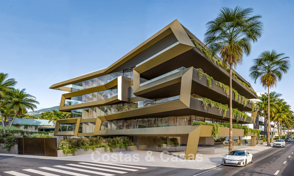 Appartements neufs innovants avec architecture avant-gardiste à vendre au centre d’Estepona 795920