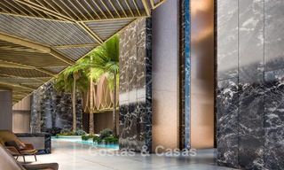 Appartements neufs innovants avec architecture avant-gardiste à vendre au centre d’Estepona 795922 