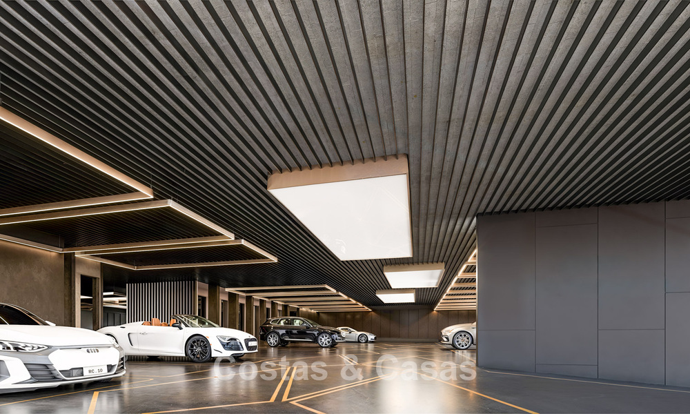 Appartements neufs innovants avec architecture avant-gardiste à vendre au centre d’Estepona 795923