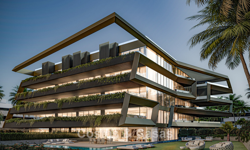 Appartements neufs innovants avec architecture avant-gardiste à vendre au centre d’Estepona 795925