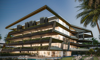 Appartements neufs innovants avec architecture avant-gardiste à vendre au centre d’Estepona 795925 