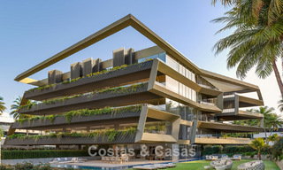 Appartements neufs innovants avec architecture avant-gardiste à vendre au centre d’Estepona 795926 