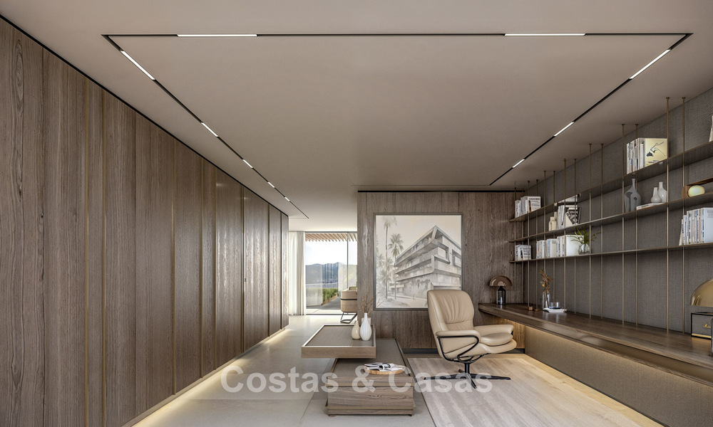 Appartements neufs innovants avec architecture avant-gardiste à vendre au centre d’Estepona 795930