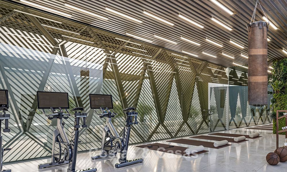Appartements neufs innovants avec architecture avant-gardiste à vendre au centre d’Estepona 795933