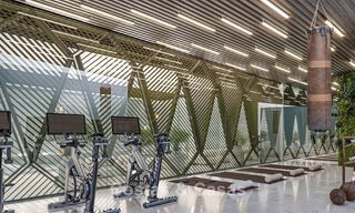 Appartements neufs innovants avec architecture avant-gardiste à vendre au centre d’Estepona 795933 