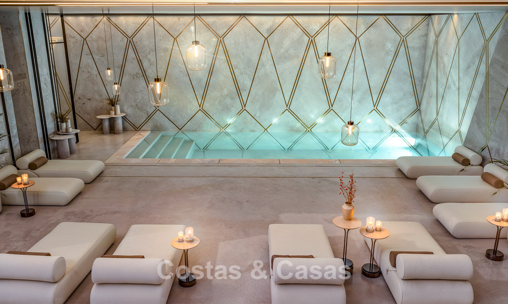Appartements neufs innovants avec architecture avant-gardiste à vendre au centre d’Estepona 795939