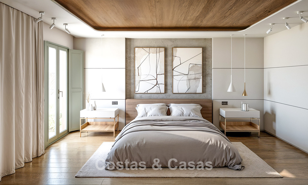 Maisons de design uniques à vendre à quelques pas de toutes les commodités dans le centre d’Estepona 795943