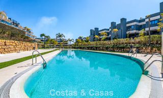 Penthouse avec vue sur la mer depuis une vaste terrasse sur le toit à vendre sur la New Golden Mile, entre Marbella et Estepona 796628 