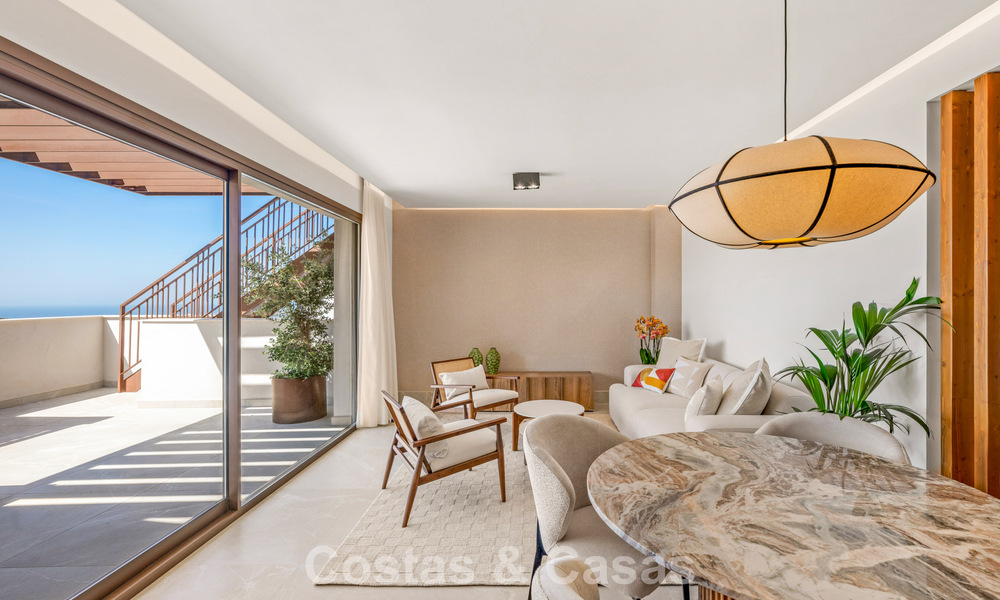 Nouveau penthouse duplex avec vue dégagée à vendre dans le paisible Istán, près de Marbella sur la Costa del Sol 796175