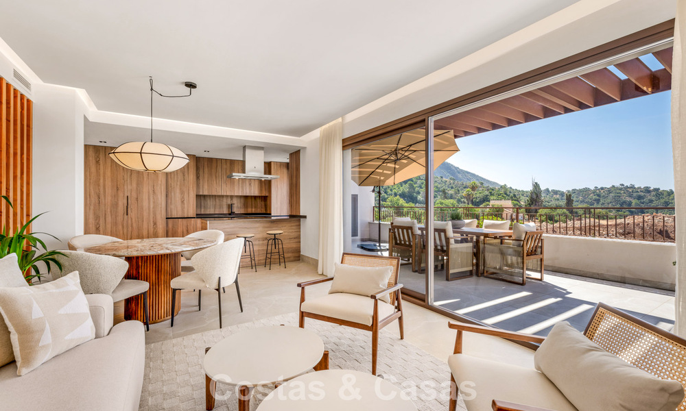 Nouveau penthouse duplex avec vue dégagée à vendre dans le paisible Istán, près de Marbella sur la Costa del Sol 796176