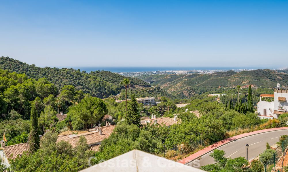 Nouveau penthouse duplex avec vue dégagée à vendre dans le paisible Istán, près de Marbella sur la Costa del Sol 796180