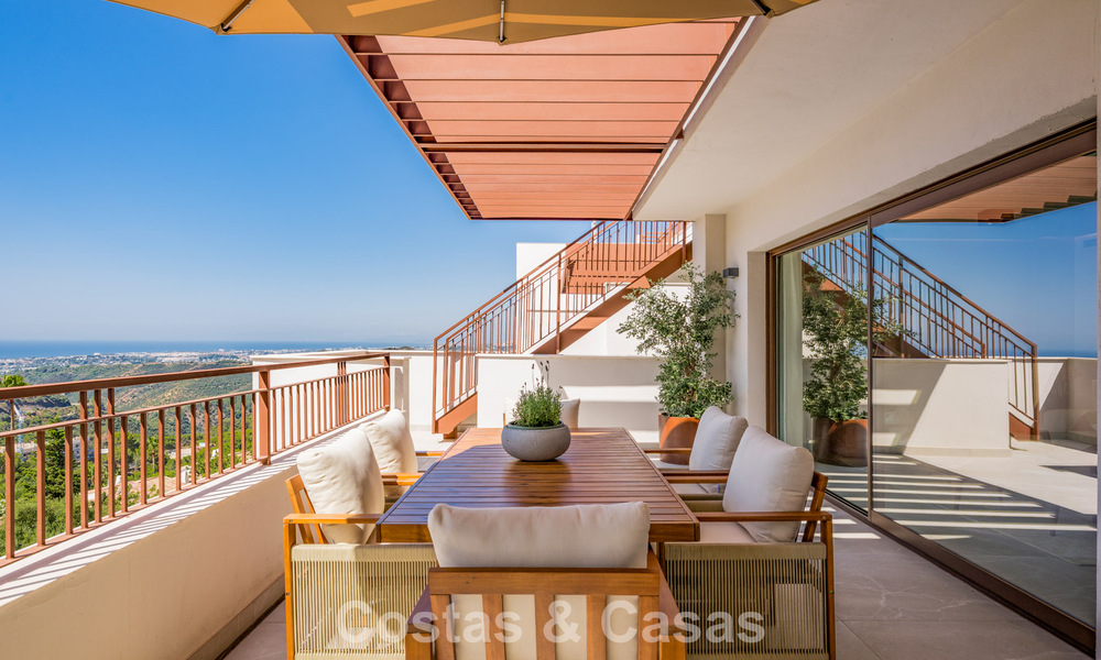 Nouveau penthouse duplex avec vue dégagée à vendre dans le paisible Istán, près de Marbella sur la Costa del Sol 796181