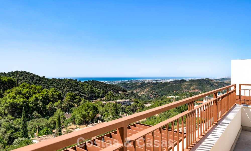 Nouveau penthouse duplex avec vue dégagée à vendre dans le paisible Istán, près de Marbella sur la Costa del Sol 796187
