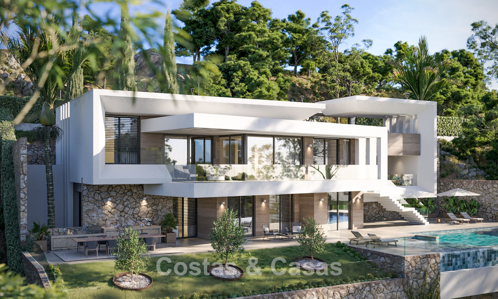 Villa neuve exclusive à vendre dans un resort de golf à La Cala de Mijas, Costa del Sol 796334