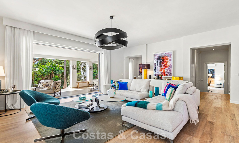 Élégante villa de luxe avec une intimité absolue à vendre sur le Golden Mile de Marbella 796640