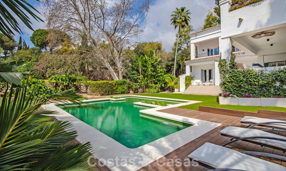 Élégante villa de luxe avec une intimité absolue à vendre sur le Golden Mile de Marbella 796648