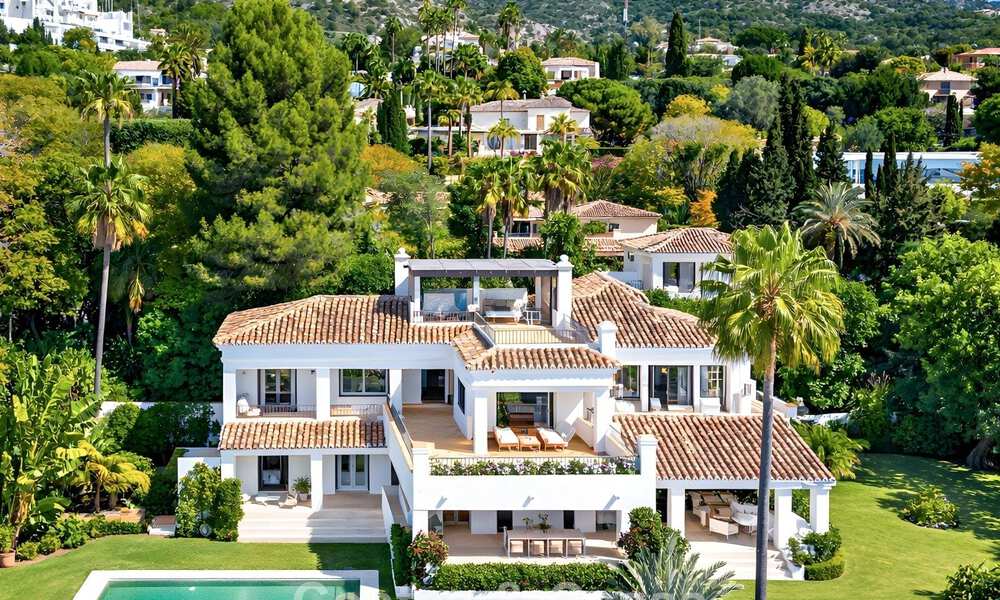 Élégante villa de luxe avec une intimité absolue à vendre sur le Golden Mile de Marbella 796649