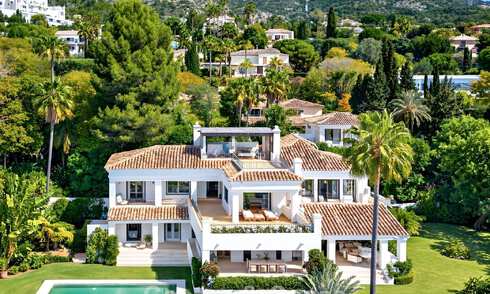 Élégante villa de luxe avec une intimité absolue à vendre sur le Golden Mile de Marbella 796649