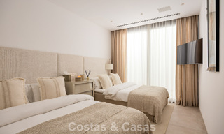 Villa de luxe haut de gamme en première ligne de golf à vendre dans la Vallée du Golf de Nueva Andalucía, Marbella 796708 