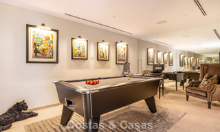 Villa de luxe haut de gamme en première ligne de golf à vendre dans la Vallée du Golf de Nueva Andalucía, Marbella 796709 