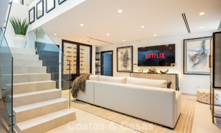 Villa de luxe haut de gamme en première ligne de golf à vendre dans la Vallée du Golf de Nueva Andalucía, Marbella 796710 