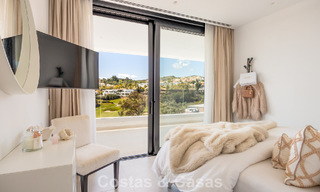 Villa de luxe haut de gamme en première ligne de golf à vendre dans la Vallée du Golf de Nueva Andalucía, Marbella 796714 