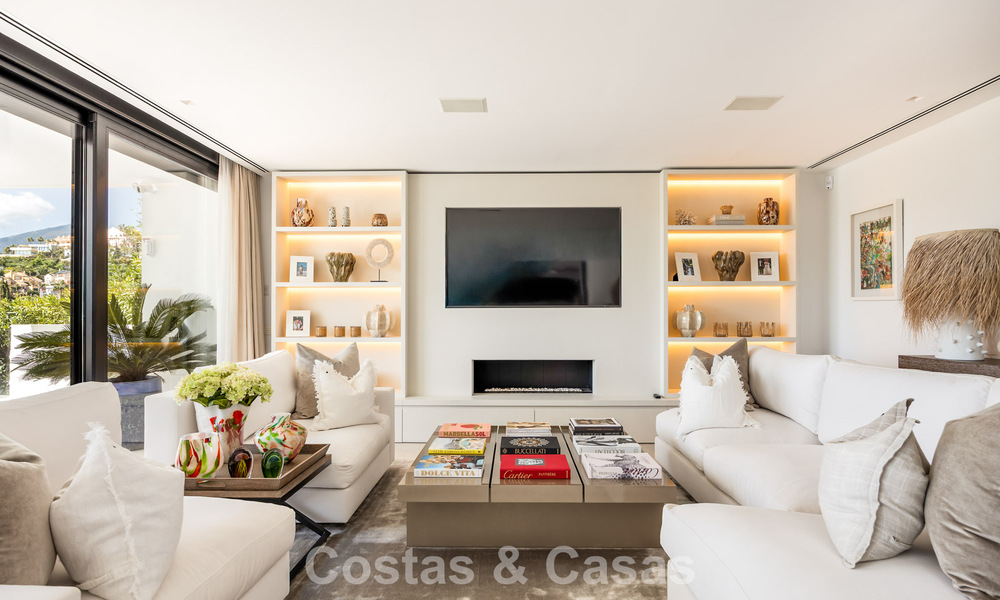 Villa de luxe haut de gamme en première ligne de golf à vendre dans la Vallée du Golf de Nueva Andalucía, Marbella 796719