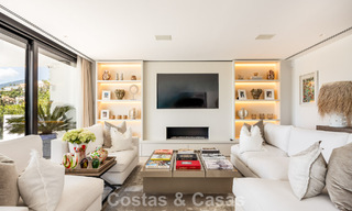 Villa de luxe haut de gamme en première ligne de golf à vendre dans la Vallée du Golf de Nueva Andalucía, Marbella 796719 