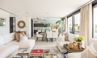 Villa de luxe haut de gamme en première ligne de golf à vendre dans la Vallée du Golf de Nueva Andalucía, Marbella 796720 