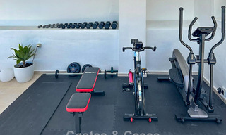 Penthouse duplex de luxe à vendre dans une résidence sécurisée dans la vallée du golf de Nueva Andalucía, Marbella 796728 