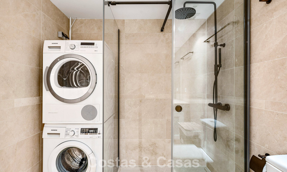 Penthouse duplex de luxe à vendre dans une résidence sécurisée dans la vallée du golf de Nueva Andalucía, Marbella 796731