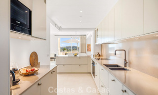Penthouse duplex de luxe à vendre dans une résidence sécurisée dans la vallée du golf de Nueva Andalucía, Marbella 796737 