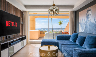Spacieux appartement avec vue panoramique sur le golf et la mer à vendre à Nueva Andalucía, Marbella 796915 