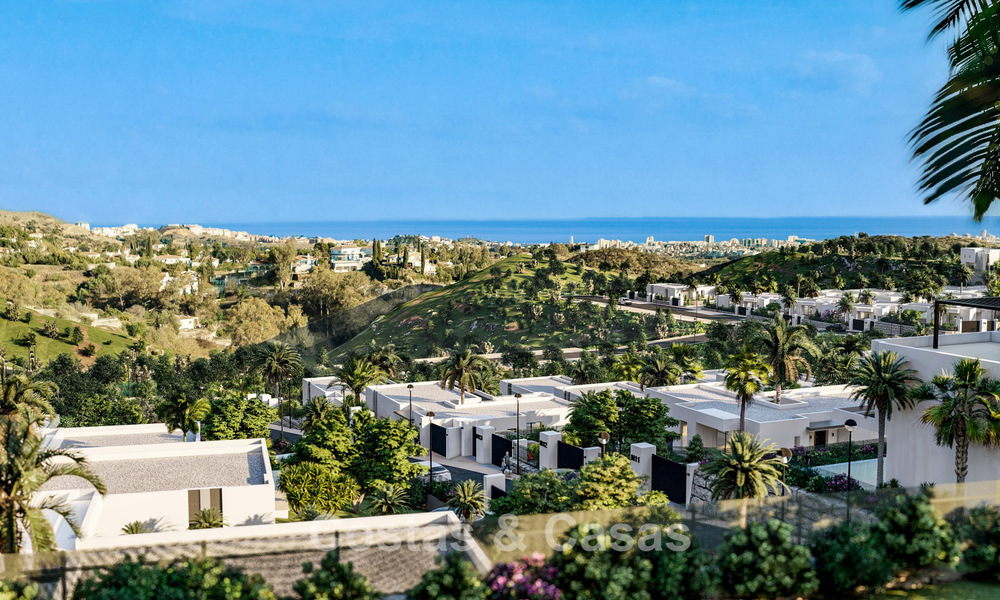 Nouveau projet de villas de luxe bioclimatiques à vendre dans les collines de Mijas, Costa del Sol 796933