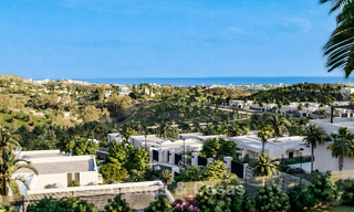 Nouveau projet de villas de luxe bioclimatiques à vendre dans les collines de Mijas, Costa del Sol 796933 