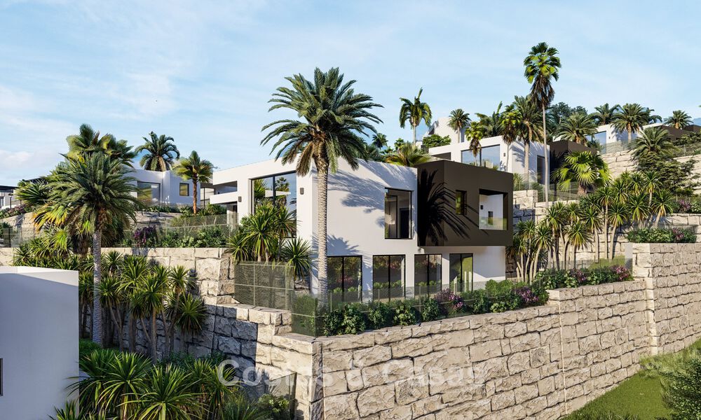 Nouveau projet de villas de luxe bioclimatiques à vendre dans les collines de Mijas, Costa del Sol 796934