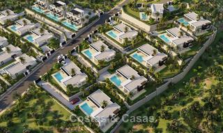 Nouveau projet de villas de luxe bioclimatiques à vendre dans les collines de Mijas, Costa del Sol 796935 