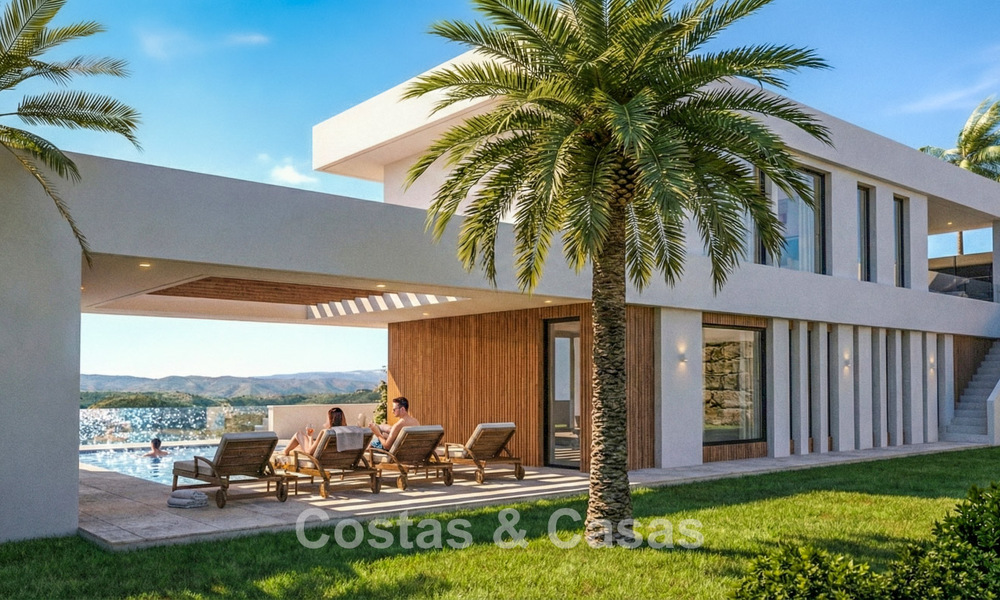 Nouveau projet de villas de luxe bioclimatiques à vendre dans les collines de Mijas, Costa del Sol 796943