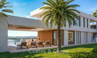 Nouveau projet de villas de luxe bioclimatiques à vendre dans les collines de Mijas, Costa del Sol 796943 
