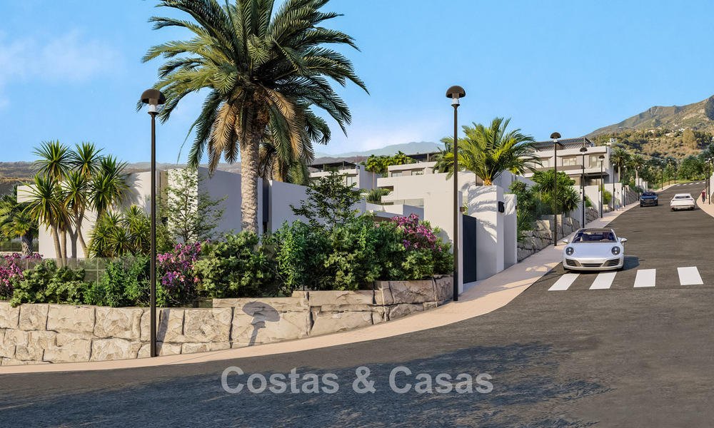 Nouveau projet de villas de luxe bioclimatiques à vendre dans les collines de Mijas, Costa del Sol 796950