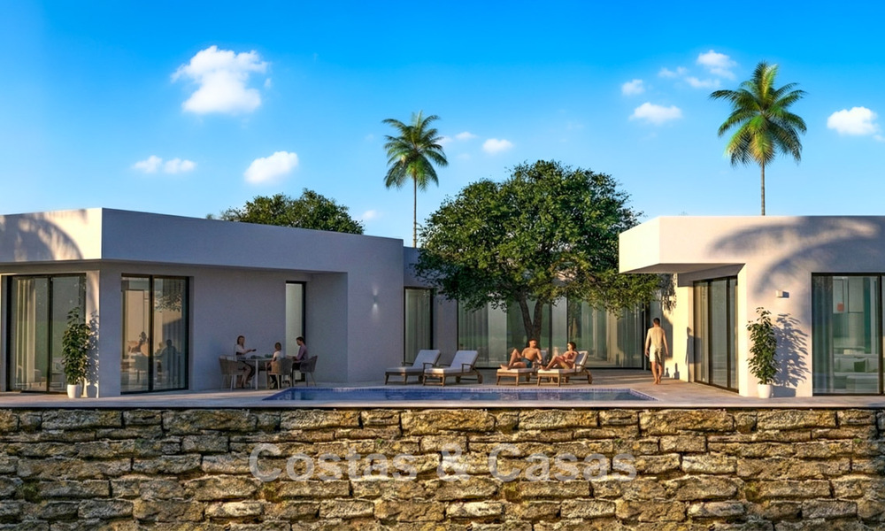 Nouveau projet de villas de luxe bioclimatiques à vendre dans les collines de Mijas, Costa del Sol 796954